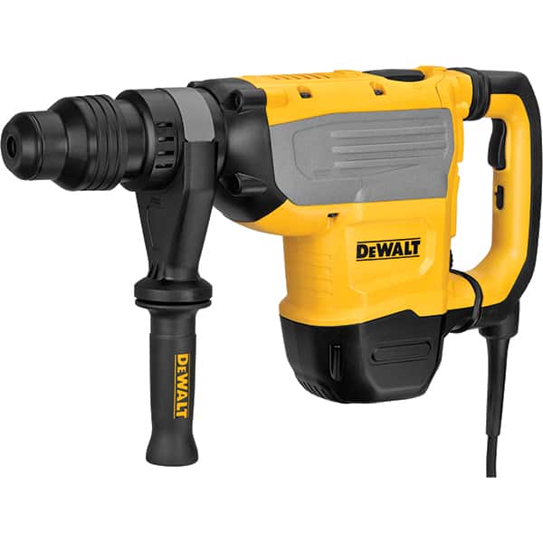 DeWALT - 120 Volt 1-7/8" SDS Max Chuck Electric Rotary Hammer - 1,370 to 2,740 BPM, 177 to 355 RPM - Americas Industrial Supply