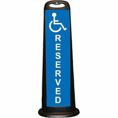 PRO-SAFE - Traffic Barrels, Delineators & Posts Type: Vertical Panel Material: Polyethylene - Americas Industrial Supply