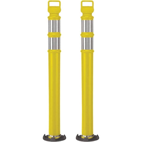 PRO-SAFE - Traffic Barrels, Delineators & Posts Type: Delineator Post Material: Polyethylene - Americas Industrial Supply