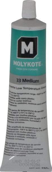 Dow Corning - 5.3 oz Tube Lithium Low Temperature Grease - Pink, Low Temperature, 400°F Max Temp, NLGIG 2, - Americas Industrial Supply
