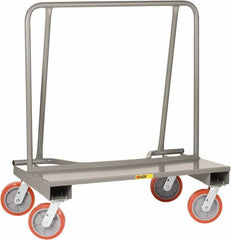 Little Giant - 2,000 Lb Capacity Steel Drywall Cart - 24" OAW, Polyurethane Casters - Americas Industrial Supply