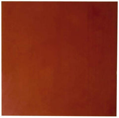 Made in USA - 12" Long, 12" Wide, Silicone Rubber Foam Sheet - 50 to 60 Durometer, Red, -60 to 500°F, 650 psi Tensile Strength, Stock Length - Americas Industrial Supply