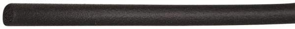 Made in USA - 100' Long, EPDM Foam Cord - 1/4" Diam, Black - Americas Industrial Supply