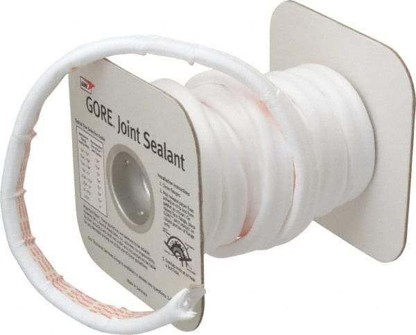 Value Collection - 15' Long x 3/4" Wide Gore Tex Joint Sealant - White, 2 to 2-1/2" Approximate Flange Form Width - Americas Industrial Supply