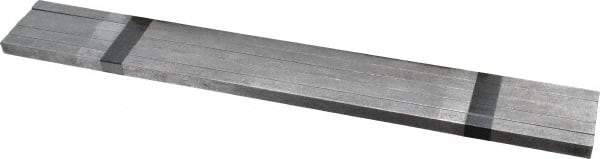 Made in USA - 12" Long x 5/16" High x 5/16" Wide, Over/Undersized Key Stock - 1090/1095 Steel - Americas Industrial Supply
