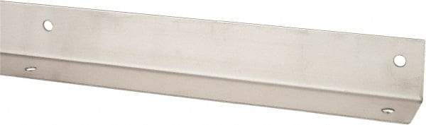 Don-Jo - Satin Stainless Steel Door Guard - 42" Long, Satin Stainless Steel - Americas Industrial Supply