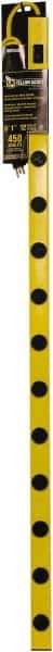 Woods PRO - 12 Outlets, 125 Volts, 15 Amps, 6' Cord, Power Outlet Strip - Keyhole Mount, 5-15 NEMA Configuration, 48-1/2" Strip, cULus - Americas Industrial Supply