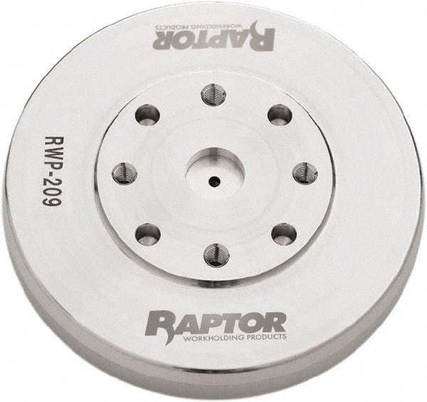 Raptor Workholding - 9.055" Jaw Width, 1-1/2" High Riser - For Use with 4 & 5 Axis Workholding Systems - Americas Industrial Supply