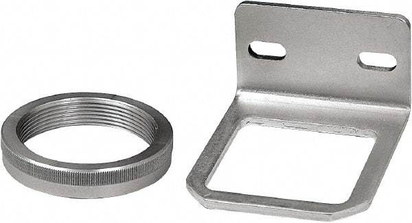 Parker - FRL Mounting Bracket with Mounting Nut - Use with Parker P3Y Regulators & Filter/Regulators - Americas Industrial Supply