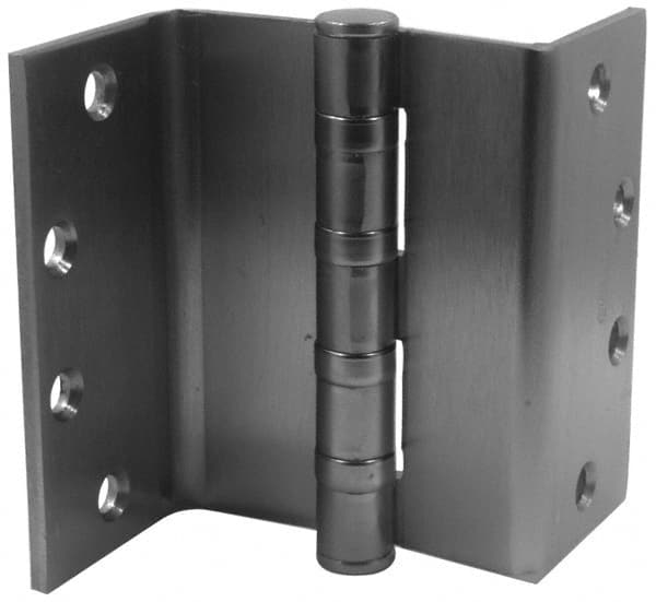 Stanley - 5" Long x 4-1/2" Wide Steel Half Surface Commercial Hinge - Americas Industrial Supply