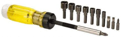 Proto - Mini-Ratchet Bit Screwdriver Kit - Phillips, Slotted, Nut Setters, Magnetic - Americas Industrial Supply