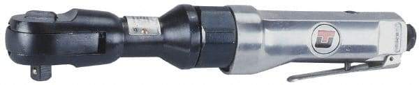 Universal Tool - 3/8" Drive, 160 RPM, 10 to 50 Ft/Lb Torque Ratchet Wrench - Inline Handle, 4 CFM, 90 psi, 1/4" NPT Inlet - Americas Industrial Supply