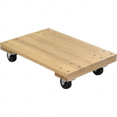 Vestil - 900 Lb Capacity Hardwood Dolly - 24" Long x 16" Wide - Americas Industrial Supply