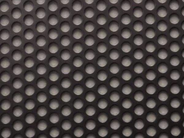 Value Collection - 36 x 40 x 0.06" Perforated Carbon Steel Sheet - 5/16" Staggered Round Holes, 7/16" Hole Spacing - Americas Industrial Supply