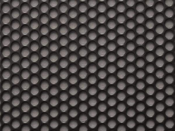 Value Collection - 36 x 40 x 0.048" Perforated Carbon Steel Sheet - 1/4" Staggered Round Holes, 5/16" Hole Spacing - Americas Industrial Supply