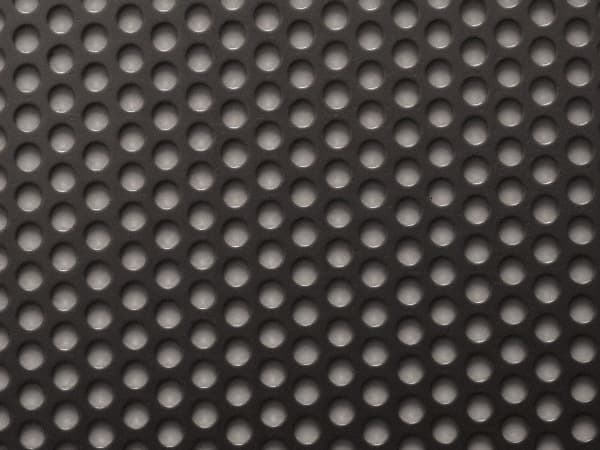 Value Collection - 36 x 40 x 0.06" Perforated Carbon Steel Sheet - 1/4" Staggered Round Holes, 3/8" Hole Spacing - Americas Industrial Supply