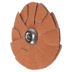 3″ Blaze Overlap Slotted Disc 2-Ply 80 Grit 8–32 Eyelet Ceramic Alumina - Americas Industrial Supply