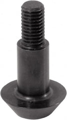 Jergens - M12 Round Head Hardened Steel Clamp Cylinder Pressure Point - For ZPS, 17mm High x 17mm Wide - Americas Industrial Supply