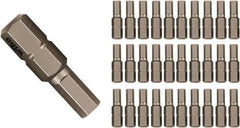 Wiha - 5/32" Hex Screwdriver Bit - 1/4" Drive, 25mm OAL - Americas Industrial Supply