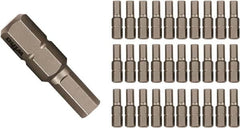 Wiha - 5/64" Hex Screwdriver Bit - 1/4" Drive, 25mm OAL - Americas Industrial Supply
