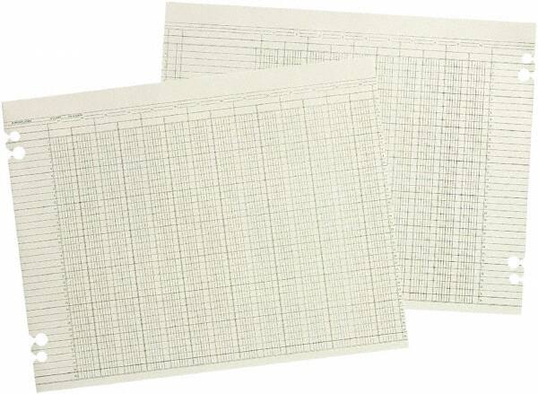 Wilson Jones - 100 Sheet, 11 x 17", Accounting Sheets - Green - Americas Industrial Supply