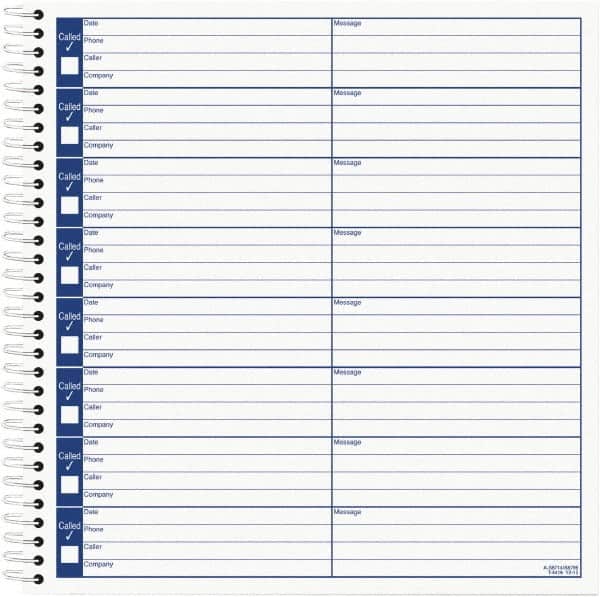 TOPS - 800 Sheet, 15-1/2 x 22-3/4", Log Book - White - Americas Industrial Supply