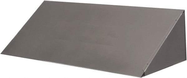Durham - 33-3/4" Wide x 8-5/8" High, Gray Bin Cover - Use with 12" Deep Bins - Americas Industrial Supply