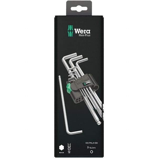 Wera - Hex Key Sets Tool Type: Hex Handle Type: L-Key Long Arm - Americas Industrial Supply