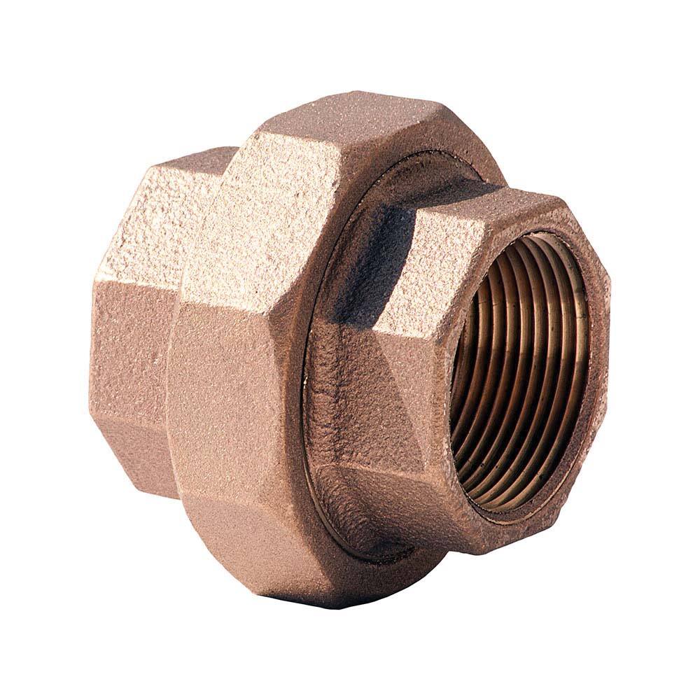 Merit Brass - Brass & Chrome Pipe Fittings Type: Union Fitting Size: 1-1/2 - Americas Industrial Supply