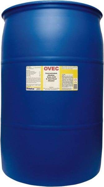 Detco - 55 Gal Liquid Oven Cleaner - Comes in Drum - Americas Industrial Supply