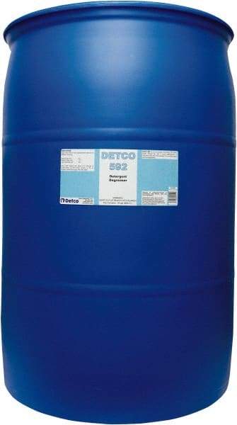 Detco - 55 Gal Drum Cleaner/Degreaser - Liquid, Butyl-Free, Unscented - Americas Industrial Supply