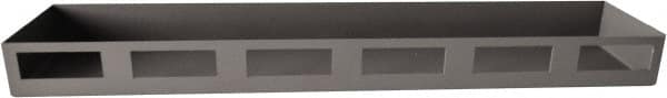 Durham - Gray, Steel, Cabinet Shelf - 18" Wide x 4" Deep x 1-1/2" High Body - Americas Industrial Supply