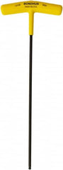 Bondhus - 9/64" Hex, T-Handle, Ball End Hex Key - 8.4" OAL, Protanium High Torque Steel, Inch System of Measurement - Americas Industrial Supply