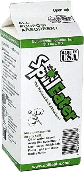 SpillEater - 2 Lb Box Cellulose Granular Absorbent - Spill Containment - Americas Industrial Supply