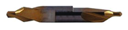 #14 x 2-1/8 OAL 60° HSS Combined Drill & Countersink-TiN Coated - Americas Industrial Supply