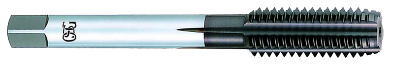 M2.6 x 0.45 Dia. - OH3 - 4 FL - Carbide - TiCN - Modified Bottoming - Straight Flute Tap - Americas Industrial Supply