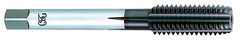 M10 x 1.0 Dia. - OH3 - 5 FL - Carbide - TiCN - Modified Bottoming - Straight Flute Tap - Americas Industrial Supply