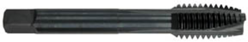 1-8 Dia. - H11 - HSS - Nitride & Steam Oxide - +.005 Oversize Spiral Point Tap - Americas Industrial Supply