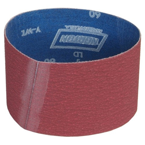 3 1/2″ × 15 1/2″ Norton SG R981 Portable Belt 120 Grit Ceramic Alumina - Americas Industrial Supply