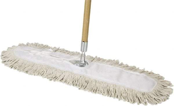 Ability One - 48" Long x 22" Wide Dust Mop Kit - Threaded - Americas Industrial Supply