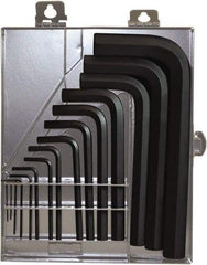 Bondhus - 15 Piece, L-Key Mini Hex Key Set - 0.7 to 17mm Range, Protanium High Torque Steel - Americas Industrial Supply