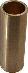 Made in USA - 1-1/8" Inside x 1-3/8" Outside Diam, Cast Bronze Sleeve Bearing - 4" OAL - Americas Industrial Supply