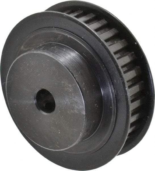 Power Drive - 30 Tooth, 5/16" Inside x 1.89" Outside Diam, Timing Belt Pulley - 1/4, 3/8" Belt Width, 1.91" Pitch Diam, Steel & Cast Iron - Americas Industrial Supply