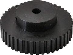 Power Drive - 42 Tooth, 5/16" Inside x 2.654" Outside Diam, Timing Belt Pulley - 1/4, 3/8" Belt Width, 2.674" Pitch Diam, Steel & Cast Iron - Americas Industrial Supply