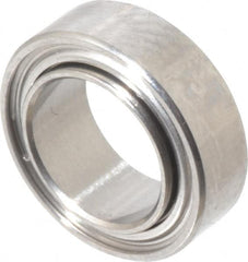 Value Collection - 5/16" Bore Diam, 1/2" OD, Double Shield Miniature Radial Ball Bearing - 5/32" Wide, 1 Row, Round Bore, 52 Lb Static Capacity, 122 Lb Dynamic Capacity - Americas Industrial Supply