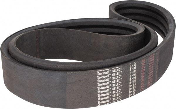 Value Collection - Section B, V-Belt - Neoprene Rubber, Classic Banded, No. B-95 - Americas Industrial Supply