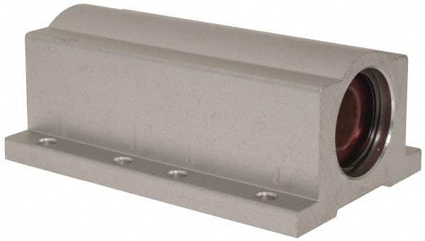 Pacific Bearing - 5/8" ID, 4" OAL x 1-5/8" OAH Closed Twin Pillow Block - 4 Inch Overall Length x 1-5/8 Inch Overall Height x 2-1/2 Inch Width, - Americas Industrial Supply
