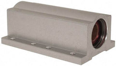 Pacific Bearing - 5/8" ID, 4" OAL x 1-5/8" OAH Closed Twin Pillow Block - 4 Inch Overall Length x 1-5/8 Inch Overall Height x 2-1/2 Inch Width, - Americas Industrial Supply