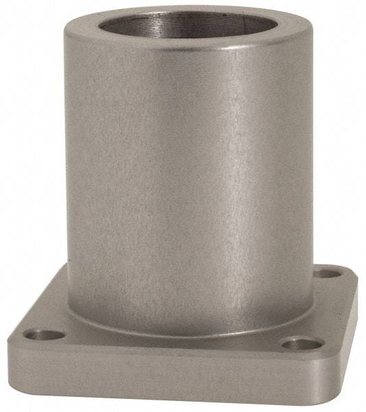 Pacific Bearing - 1/2" ID, 1.63" OAW x 1.687" OALFlange Mounted Bearing - 975 Lb Static Cap - Americas Industrial Supply