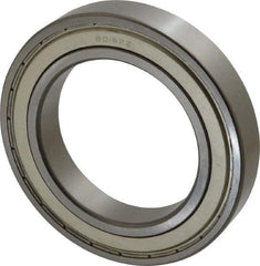 Tritan - 90mm Bore Diam, 140mm OD, Double Shield Deep Groove Radial Ball Bearing - 24mm Wide, 1 Row, Round Bore, 11,200 Lb Static Capacity, 13,100 Lb Dynamic Capacity - Americas Industrial Supply